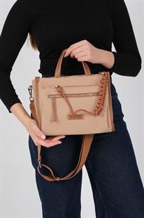 1228 Kadın El Çantası  Nut-Taba