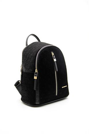Silver & Polo SP901 Kadın Sırt Çantası Fashion Siyah