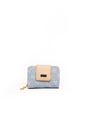 Silver & Polo Mavi - Ten SP935 Kadın Cüzdan & Kartlık