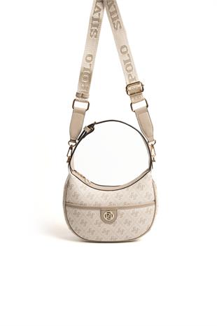 Silver & Polo Bej - Kum SP1194 Kadın Omuz Çantası