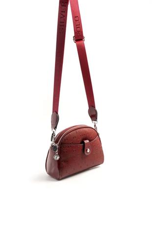 Silver & Polo SP1144 Kadın Çapraz Çanta Fashion Bordo-Rugan Bordo
