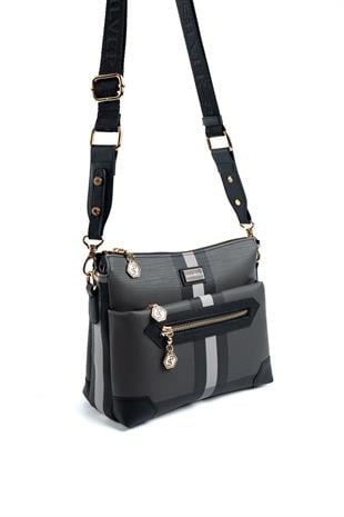 Silver & Polo Siyah SP1110 Kadın Çapraz Çanta