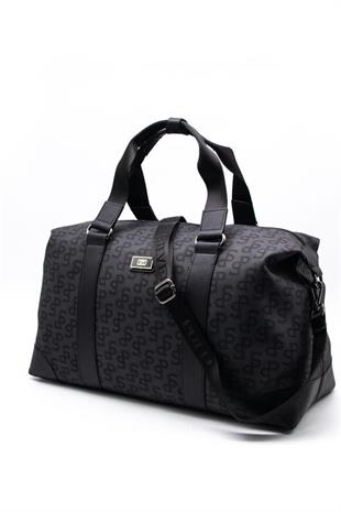 Silver & Polo SP873 Kadın Seyahat Çantası Sp.Baskı Siyah