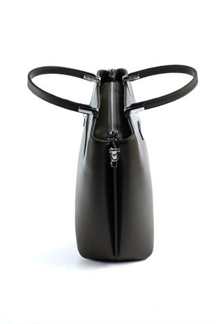 Silver & Polo SP924 Kadın El Çantası Düz Zeytuni