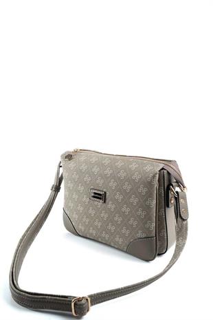Silver & Polo SP784 Kadın Çapraz Çanta Monogram Y.Yeşil