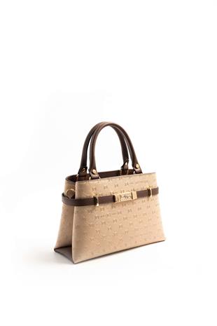 Silver & Polo Nut - Kahve SP1149 Kadın El Çantası