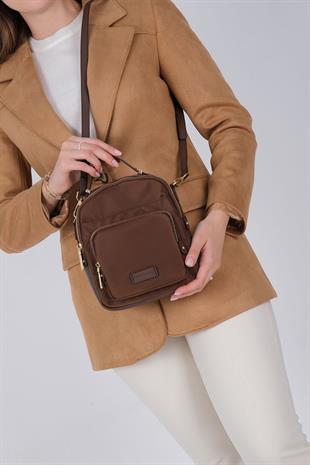 1220 Kadın Çapraz Çanta  Kahve