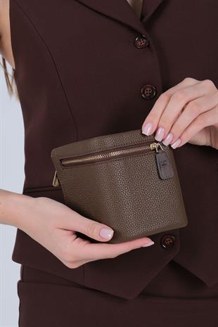 SP1197 Cüzdan & Kartlık  Kahve