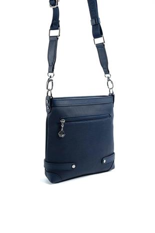 Silver & Polo SP1120 Kadın Çapraz Çanta Petek Lacivert