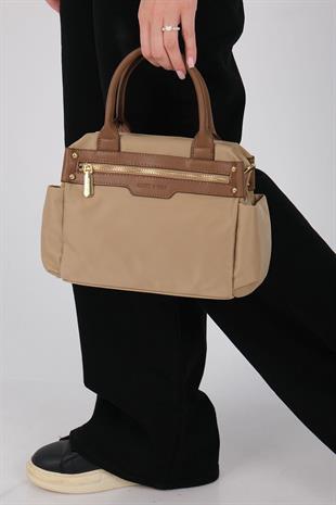 1219 Kadın El Çantası  Vizon-Camel