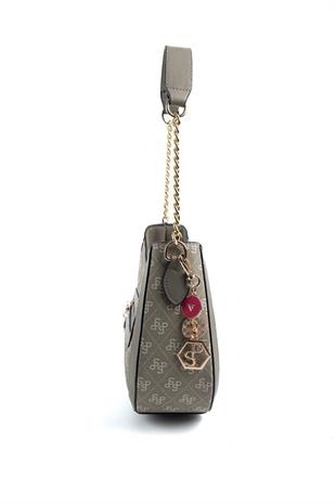 Silver Polo SP1168 Kadın Omuz Çantası Monogram Y.Yeşil-Y.Yeşil