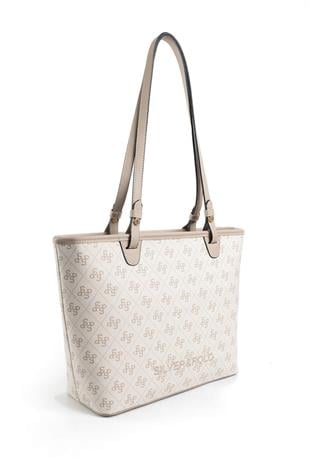 Silver & Polo Bej - Kum SP1204 Kadın Omuz Çantası