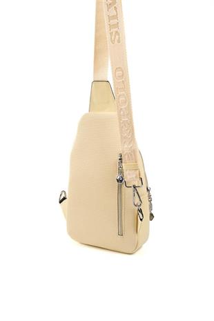 Silver & Polo SP959 Kadın Vücut Çantası Petek Sarı