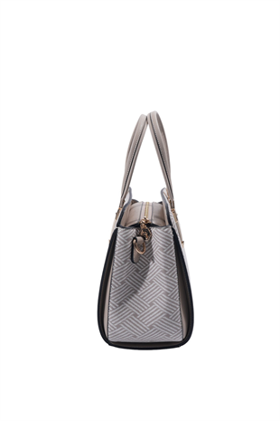 Silver & Polo SP1136 Kadın El Çantası Ç.Örgü Bej-Kum