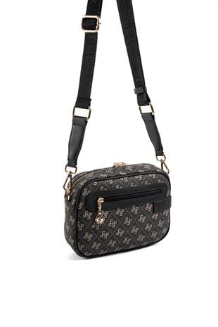 Silver & Polo Füme - Siyah SP1256 Çapraz Çanta