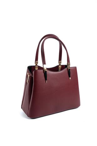 Silver & Polo Bordo SP1205 Kadın El Çantası