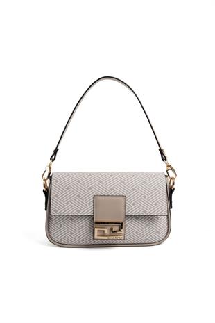 Silver & Polo Bej - Kum SP1179 Kadın Omuz Çantası