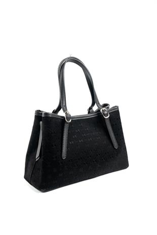 Silver & Polo Siyah SP1252 Kadın El Çantası