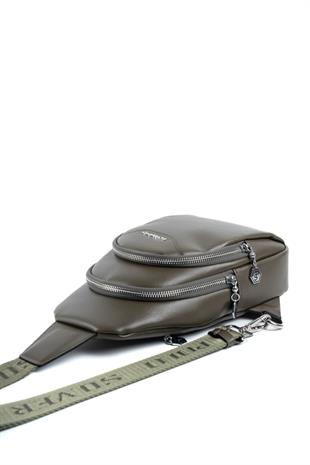 Silver & Polo Haki SP959 Kadın Vücut Çantası