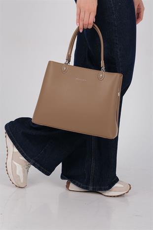 1234 Kadın El Çantası  Bej