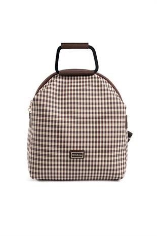 Silver & Polo Kahve Sarı - Kahve SP771 Kadın Sırt Çantası