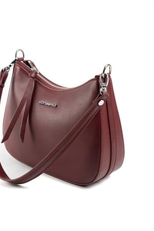 Silver & Polo Bordo SP1259 Omuz Çantası