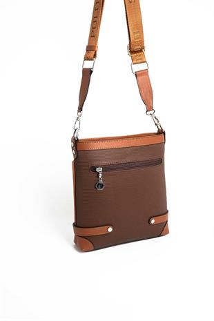 Silver & Polo SP1120 Kadın Çapraz Çanta Petek Kahve-Taba