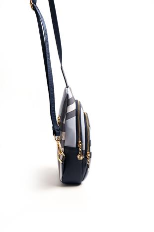 Silver & Polo Mavi - Laci SP959 Kadın Vücut Çantası