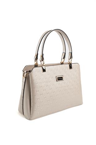 Silver & Polo Bej SP972 Kadın El Çantası