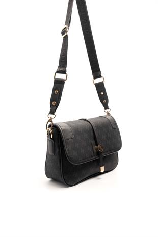 Silver & Polo Siyah SP1182 Kadın Çapraz Çanta