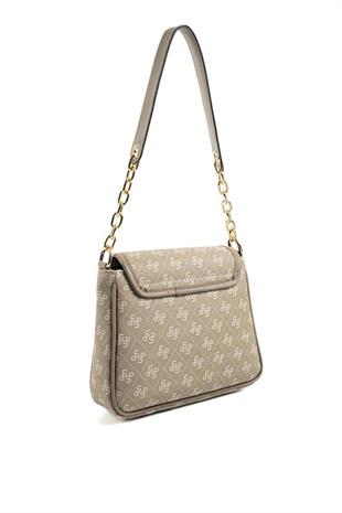 Silver Polo SP1147 Kadın Omuz Çantası Monogram Y.Yeşil-Y.Yeşil