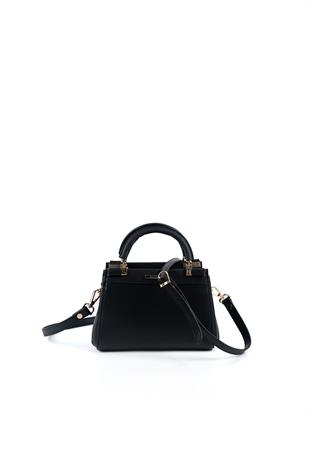 Silver & Polo Siyah SP1193 Kadın Çanta Modelleri>El Çantası