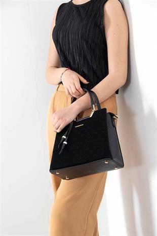 Silver & Polo SP969 Kadın El Çantası Fashion Siyah
