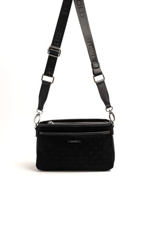Silver & Polo Siyah SP1184 Kadın Çapraz Çanta