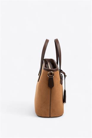 Silver & Polo SP1185 Kadın El Çantası Taba-Kahve