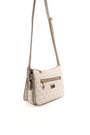 Silver & Polo Bej - Kum SP818 Kadın Çanta Modelleri>Çapraz Çanta