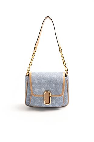 Silver & Polo Mavi - Nut SP1147 Kadın Omuz Çantası