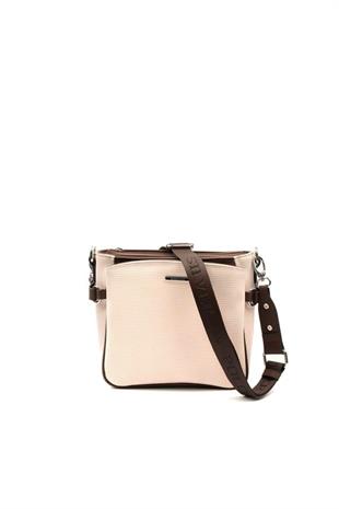 Silver & Polo SP884 Kadın Çapraz Çanta Petek Bej-Kahve