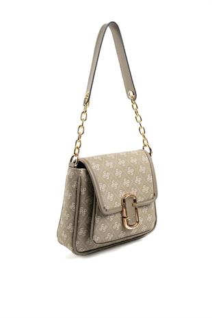 Silver Polo SP1147 Kadın Omuz Çantası Monogram Y.Yeşil-Y.Yeşil
