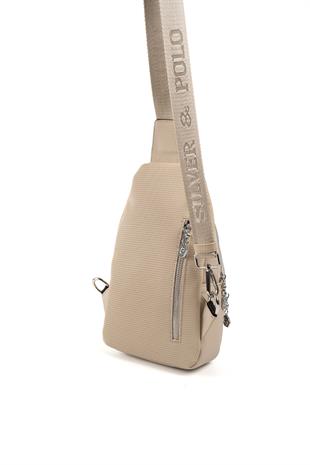 Silver & Polo Kum Bej SP959 Kadın Vücut Çantası