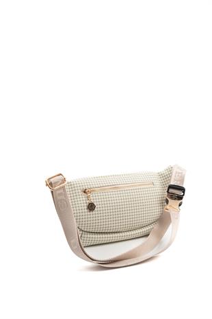 Silver & Polo Yeşil - Bej SP1192 Kadın Bel Çantası