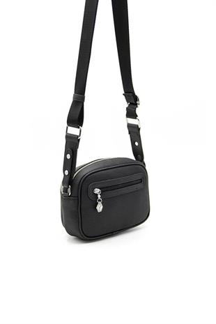 Silver & Polo SP1111 Kadın Çapraz Çanta Petek Siyah