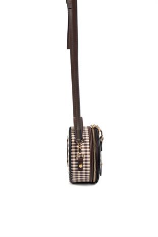 Silver & Polo Kahve Sarı - Kahve SP1163 Kadın Çapraz Çanta