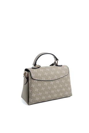 Silver & Polo SP1159 Kadın El Çantası Monogram Y.Yeşil-Y.Yeşil