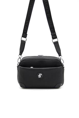 Silver & Polo SP1094 Kadın Çapraz Çanta Petek Siyah