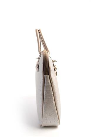 Silver & Polo SP1175 Kadın Laptop & Evrak Çantası Logolu Sedef-S.Nut