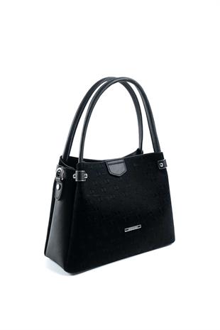 Silver & Polo Siyah SP1254 Kadın El Çantası