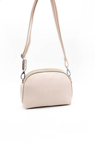 Silver & Polo SP765 Kadın Çapraz Çanta Petek Bej