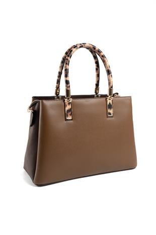 Silver & Polo Leopar Bizon SP1000 Kadın El Çantası