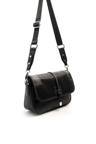 Silver & Polo SP1182 Kadın Çapraz Çanta Petek Siyah